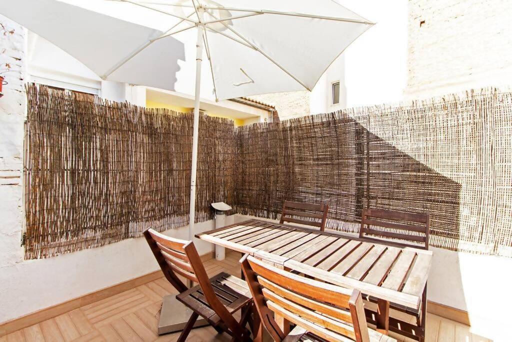 Apartamento Con Terraza Privada Cerca De La Playa Валенсия Экстерьер фото